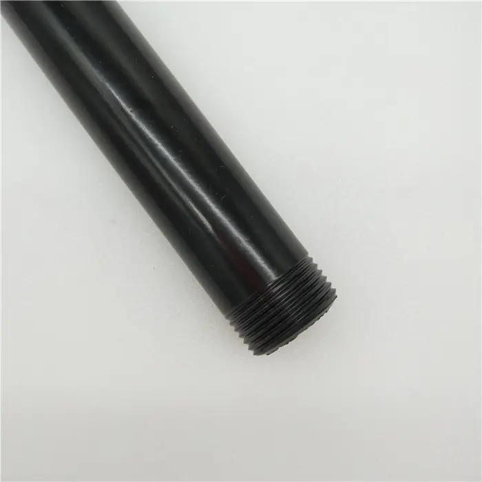 black iron industrial pipe black cast steel pipe malleable fittings
