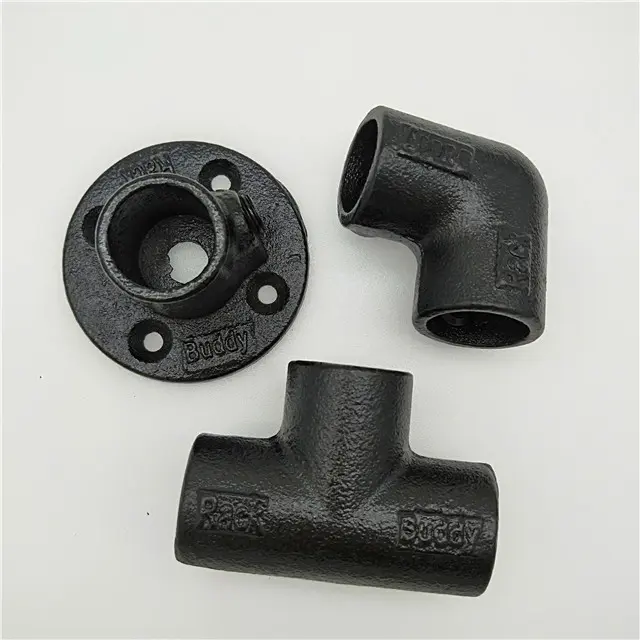 Hot galvanized and black malleable iron key clamp