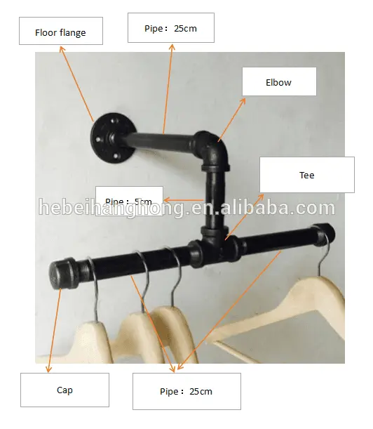 plug plain black malleable cast iron pipe fittings 1/2