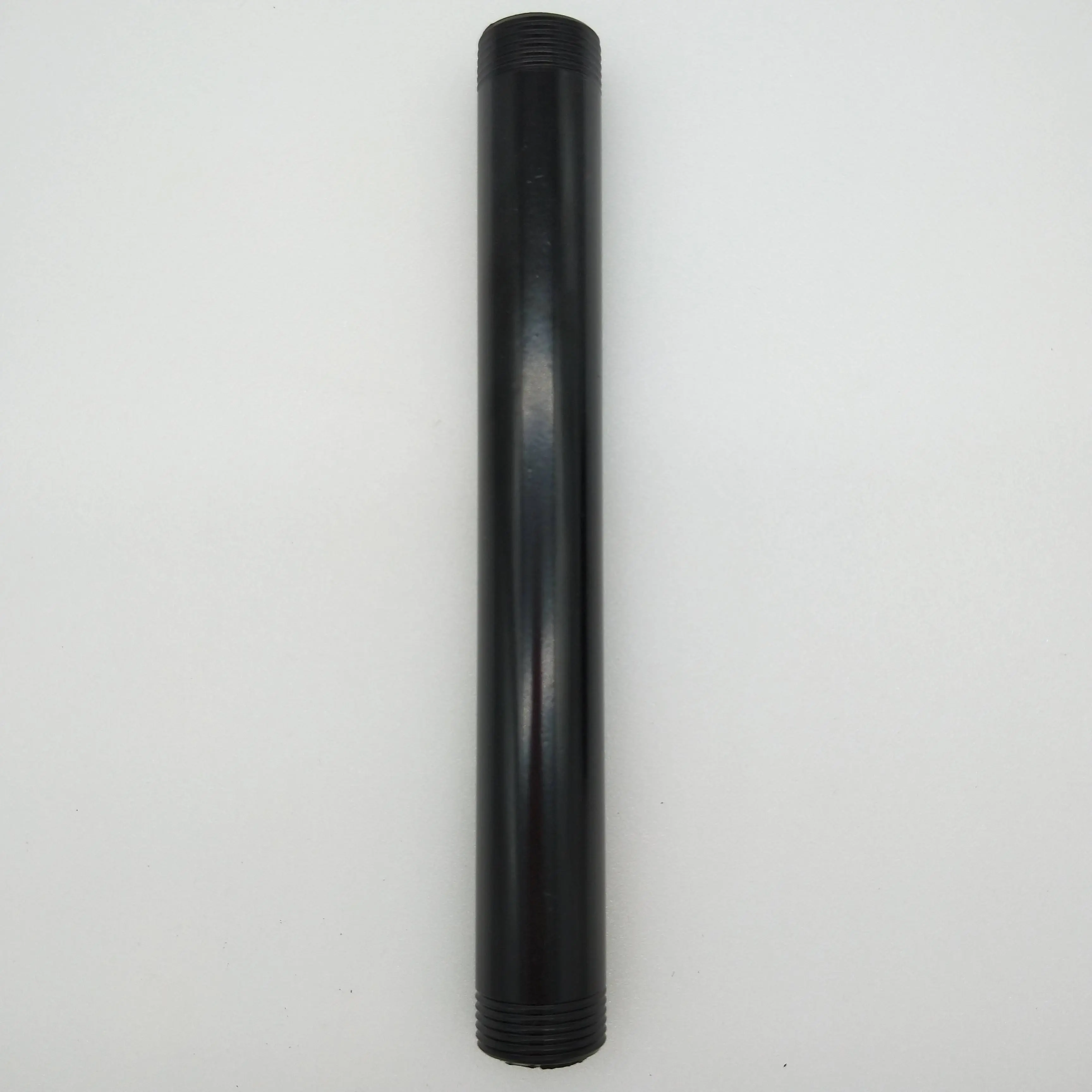 Black 1/2" Furniture Pipe Fitting - Durable & Stylish for DIY Projects