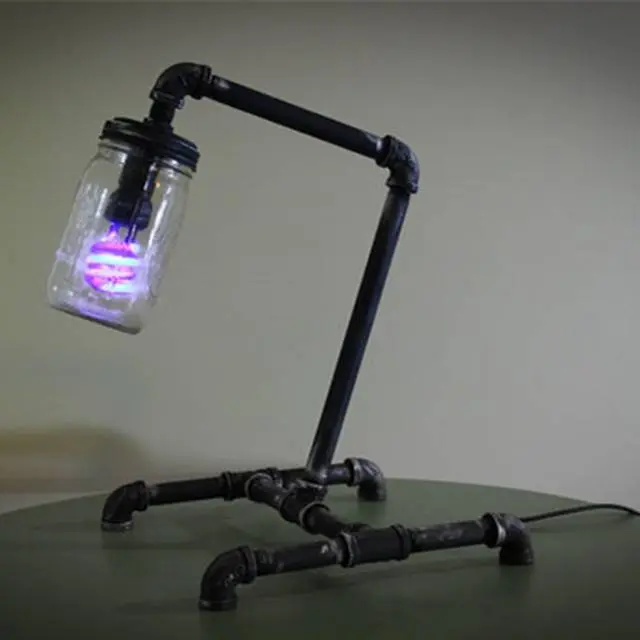 Pipe lamp/bulb with 1'' flanges with BS thread