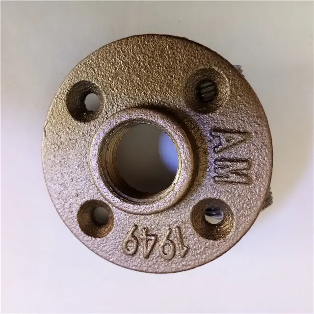 Malleable iron pipe fitting cast steel