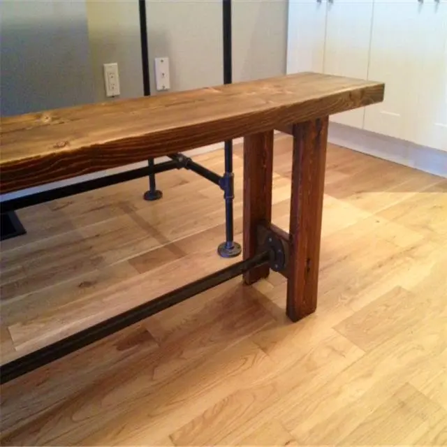 antique pedestal table base with 1/2