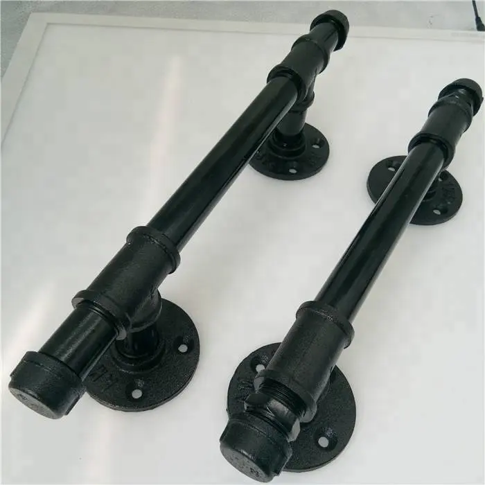 1/2 inch threaded black pipe for table legs
