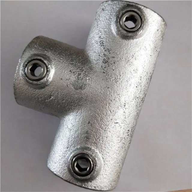 Cast iron malleable iron pipe clamp connectors