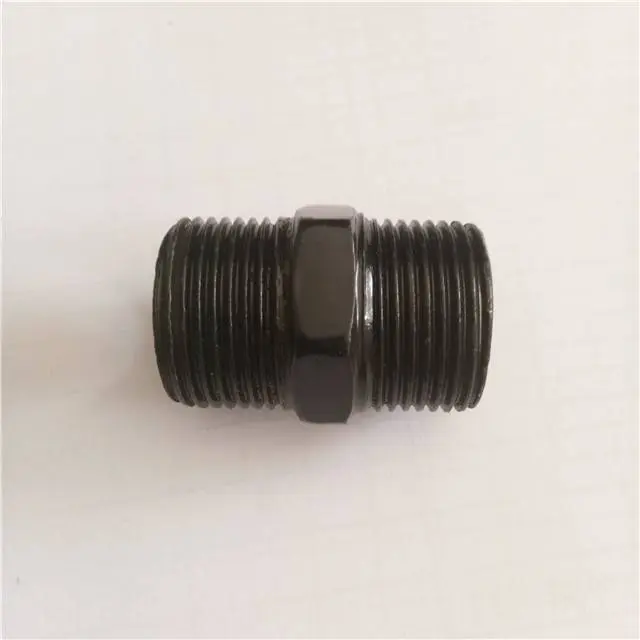 malleable iron pipe fittings hexagonal nipple