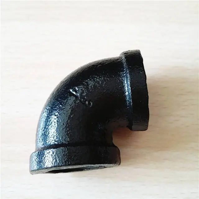 Alibaba hot sell malleable cast iron 90 degree elbow