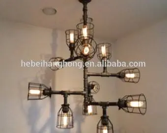 DIY metal pipe pendant light fixture, 3/4" metal pipe elbow