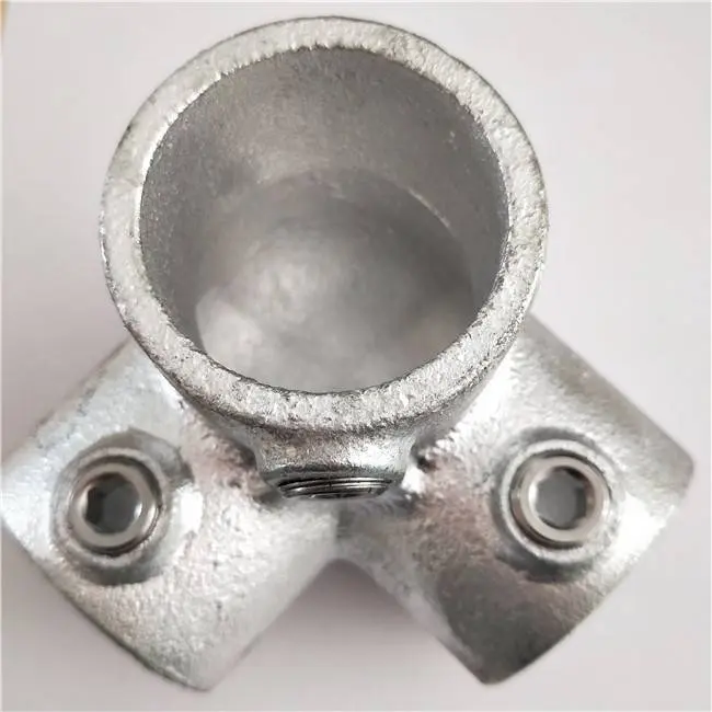 Super quality hot dipped galvanized malleable iron pipe clamps fittings