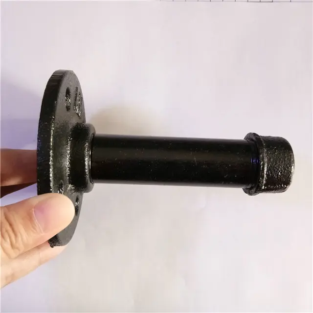 Trade assurance supplier black flange retro iron pipe used in home furniture