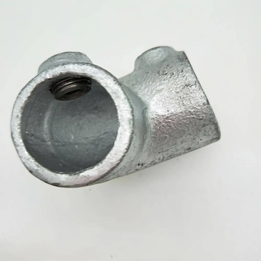 galvazined Key Clamp Pipe Clamp 90 Degree Elbow 33.7mm