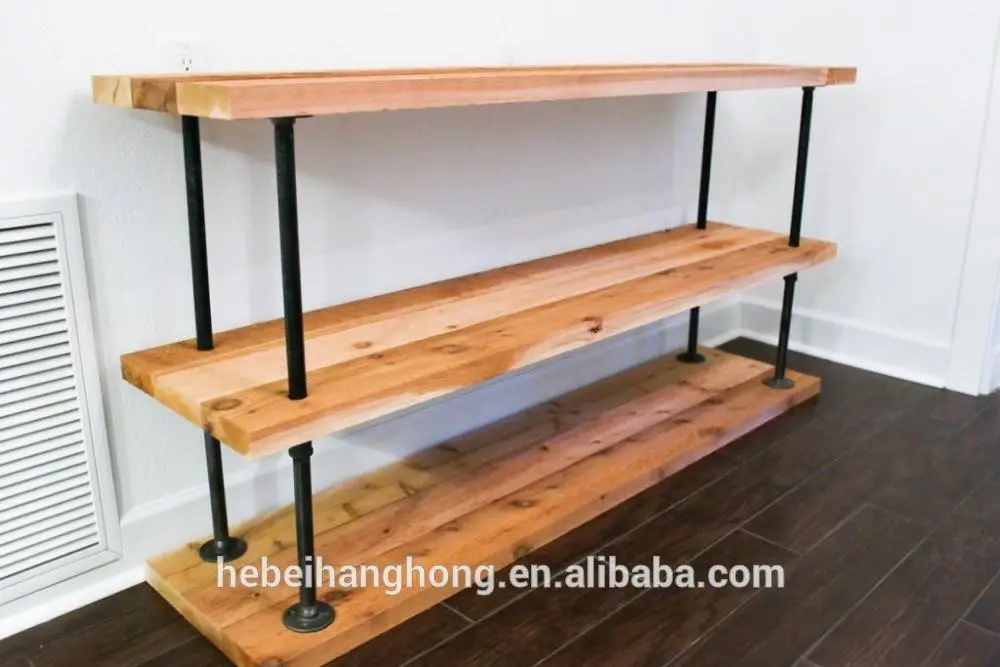 4X 3/4 Malleable Iron Pipe Floor Flange, 3/4" BSP Wall Mount