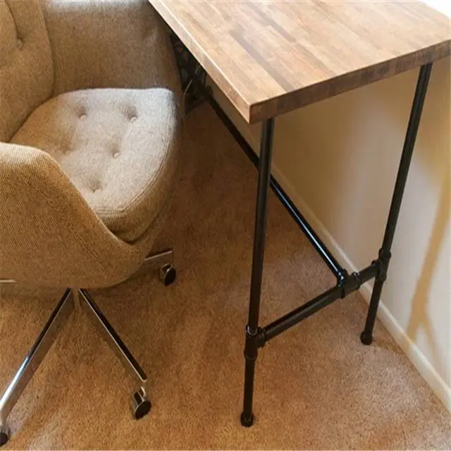 retro style pipe fitting use in bar tables furniture