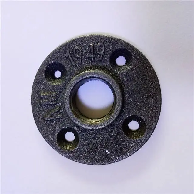 3-holes malleable floor flange iron sell very well on amazon