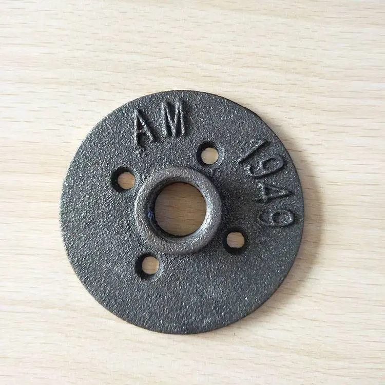 Threaded Wall Mount 1/2'' sand blasting floor flange