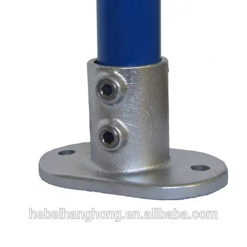 iron floor flange wall mount pipe supplier