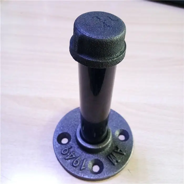 wholesale black malleable iron pipe fittings used in decoration