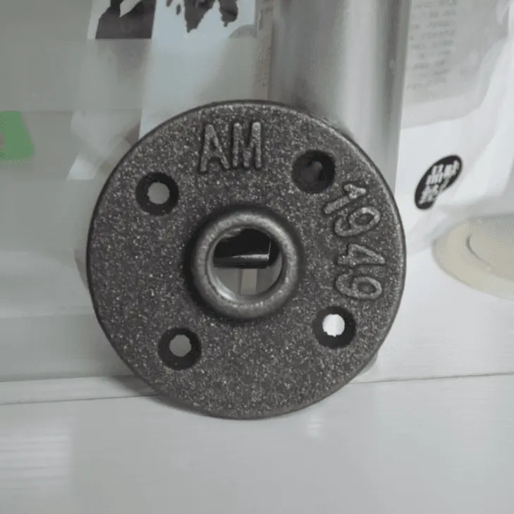 Antirust floor flange antique pipe fittings 3/4 inch photos