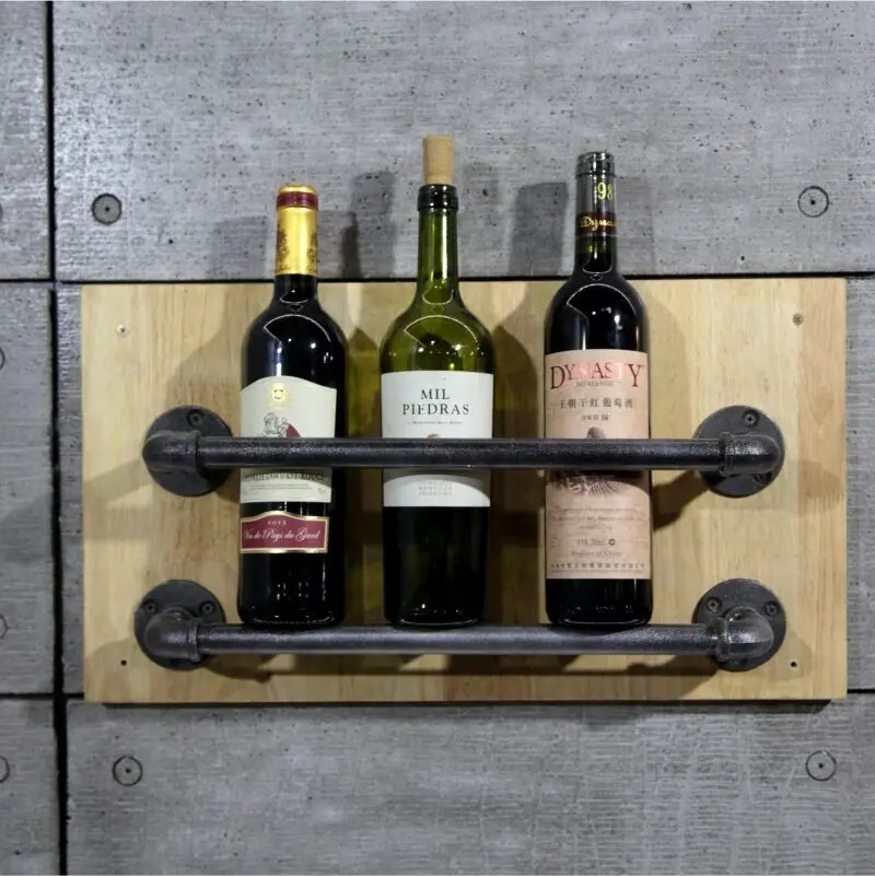 Industrial Double Toilet Paper Holder Plumbing Pipe fitting 1/2