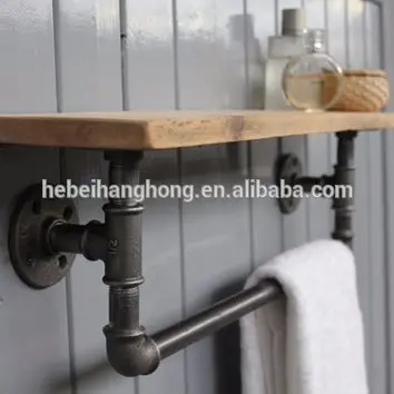 3/4'' antique wrought iron floor flange used in Rustic Furniture parts