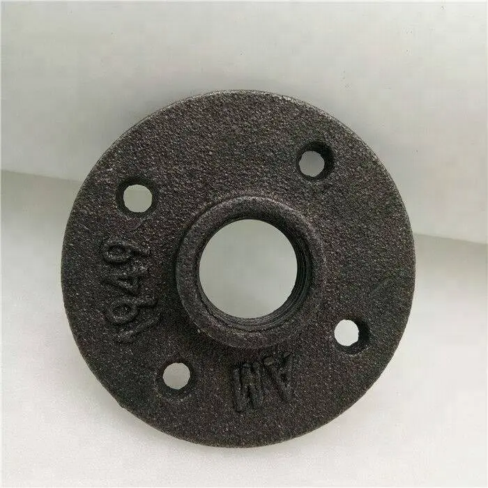 DN 1 inch black E-coating malleable iron elbow