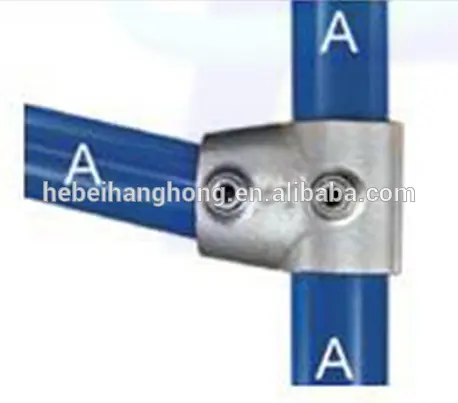 galvanized cast iron angle tee key clamp fittings