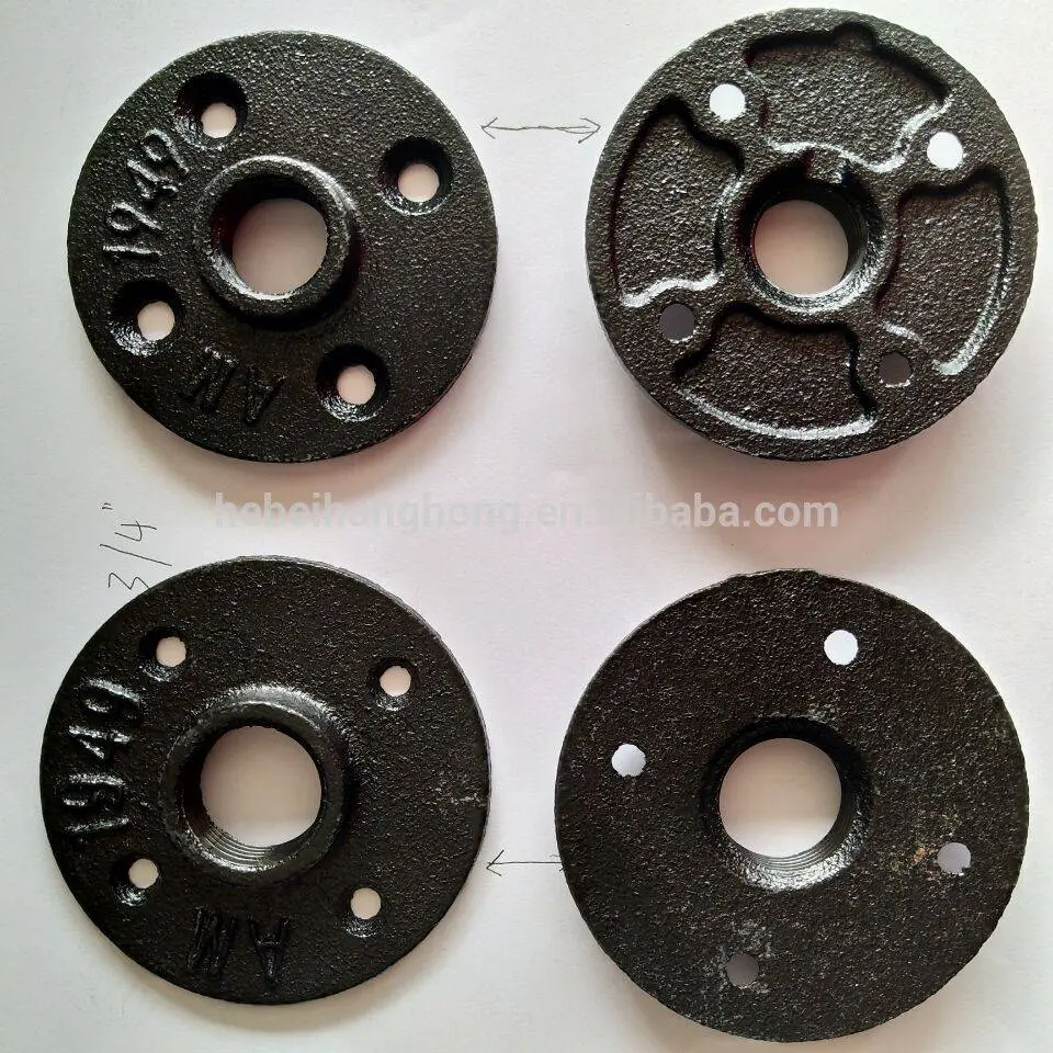 DN20 black iron flange / 3/4