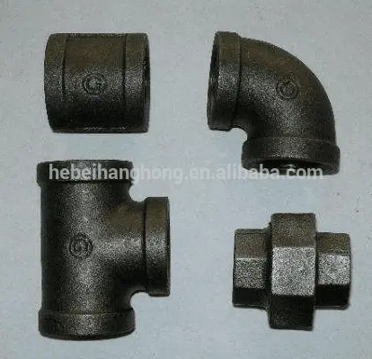 pipe fittings Floor flange black malleable Iron 1/2