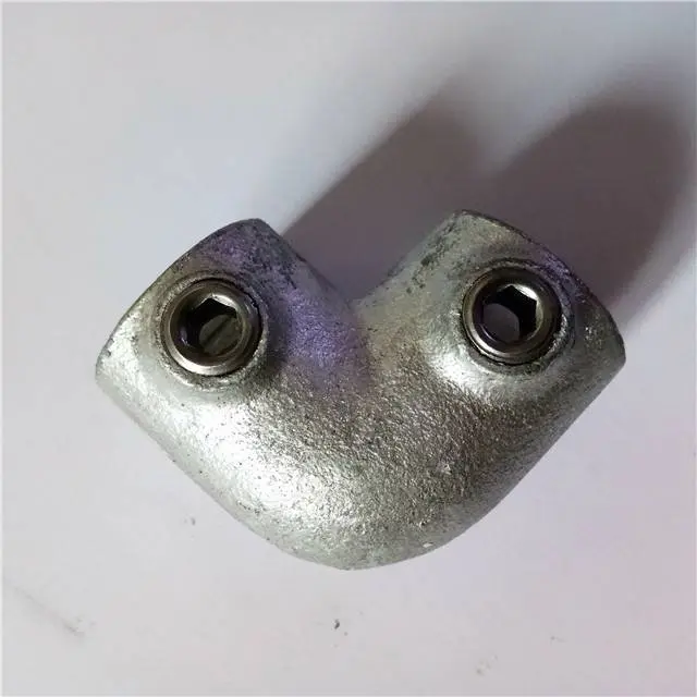 Coupling Key Clamps pipe Fittings,90 deg elbow