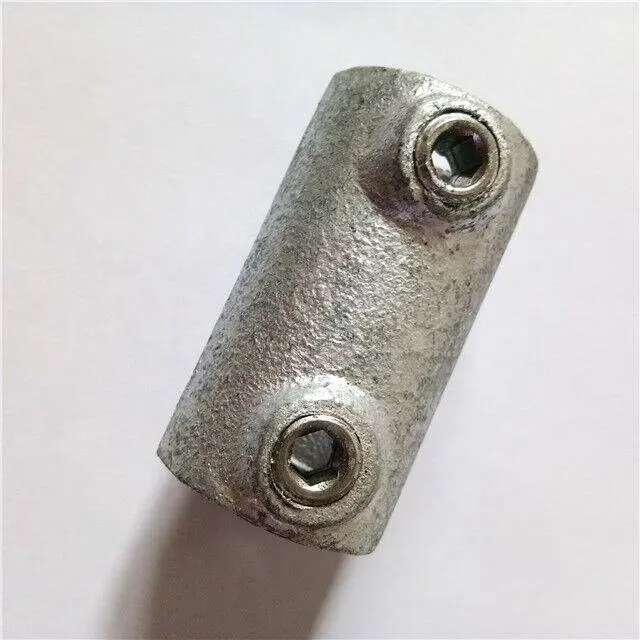 Cast iron hot galvanizing single/double socket fittings