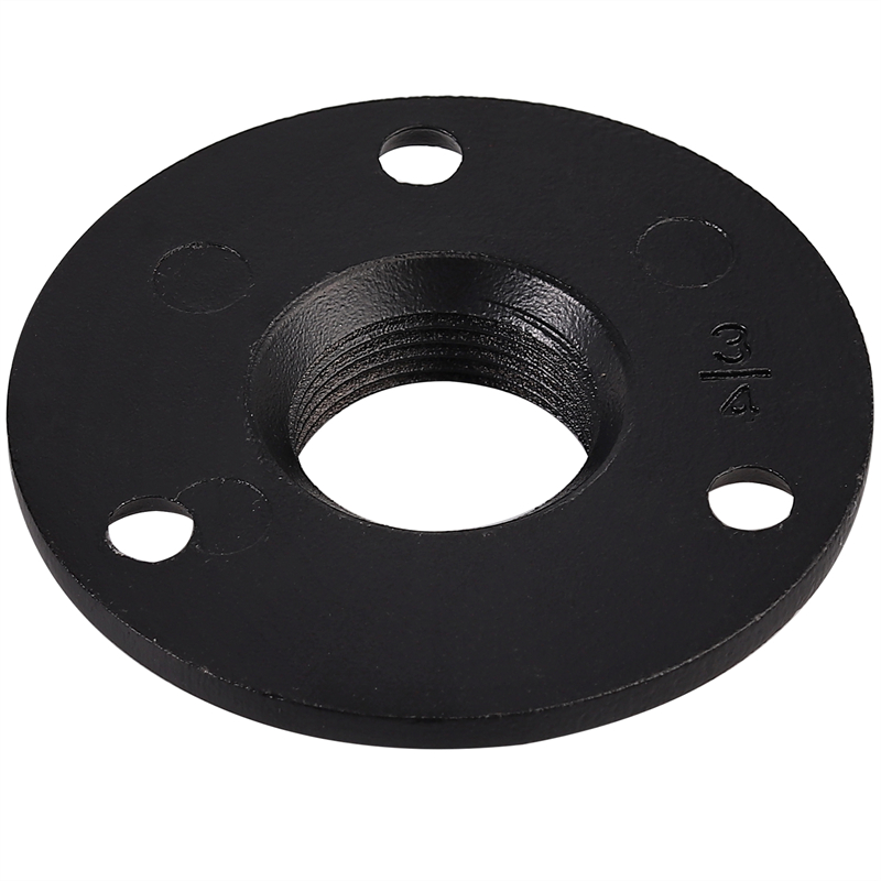 Strong Aluminum Alloy 3-Hole BSP Wall Flange for Rack Shelves