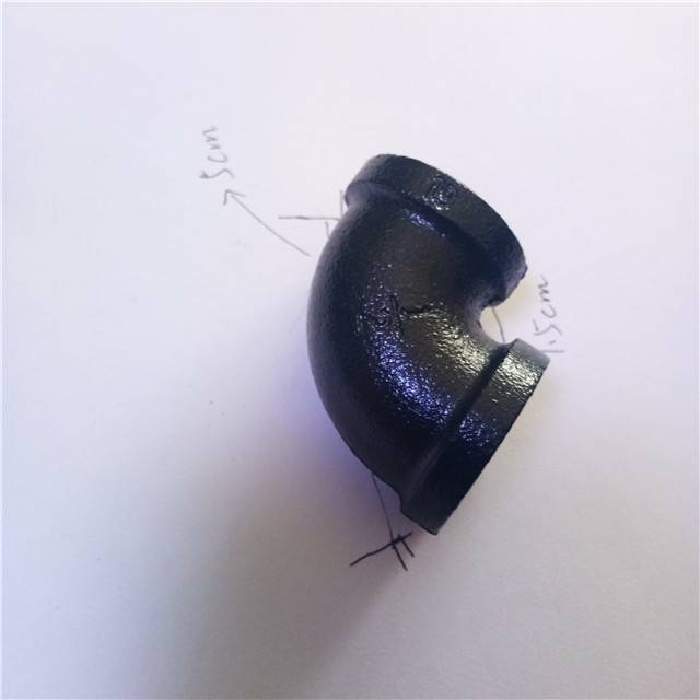 Malleable galvanized iron 90 degree elbow/ hot dipped casting Iron pipe fittings