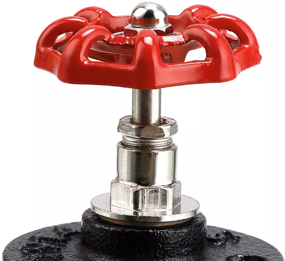 1/2 inch 3/4 inch Home decor Red hand wheel