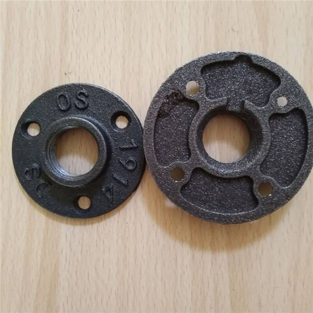 High Performance China Malleable Cast Iron Decorative Floor Flanges