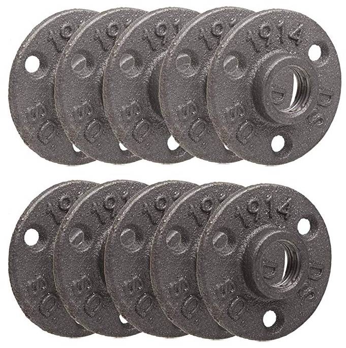 Antique Chinese Cast Iron Pipe Fittings in Black Finish for Unique Décor Antique Chinese Cast Iron Pipe Fittings in Black Finish for Unique Décor
