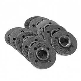 wholesale black malleable iron pipe fittings used in decoration