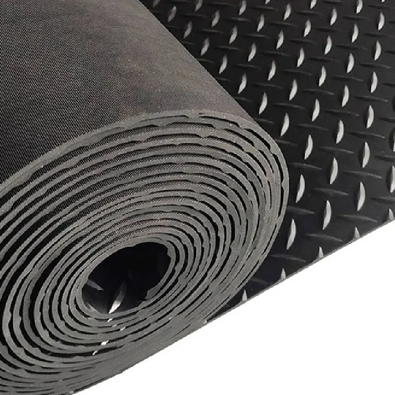 High Density Light Truck Bed Rubber Mat 4mm 141.5×205cm C type