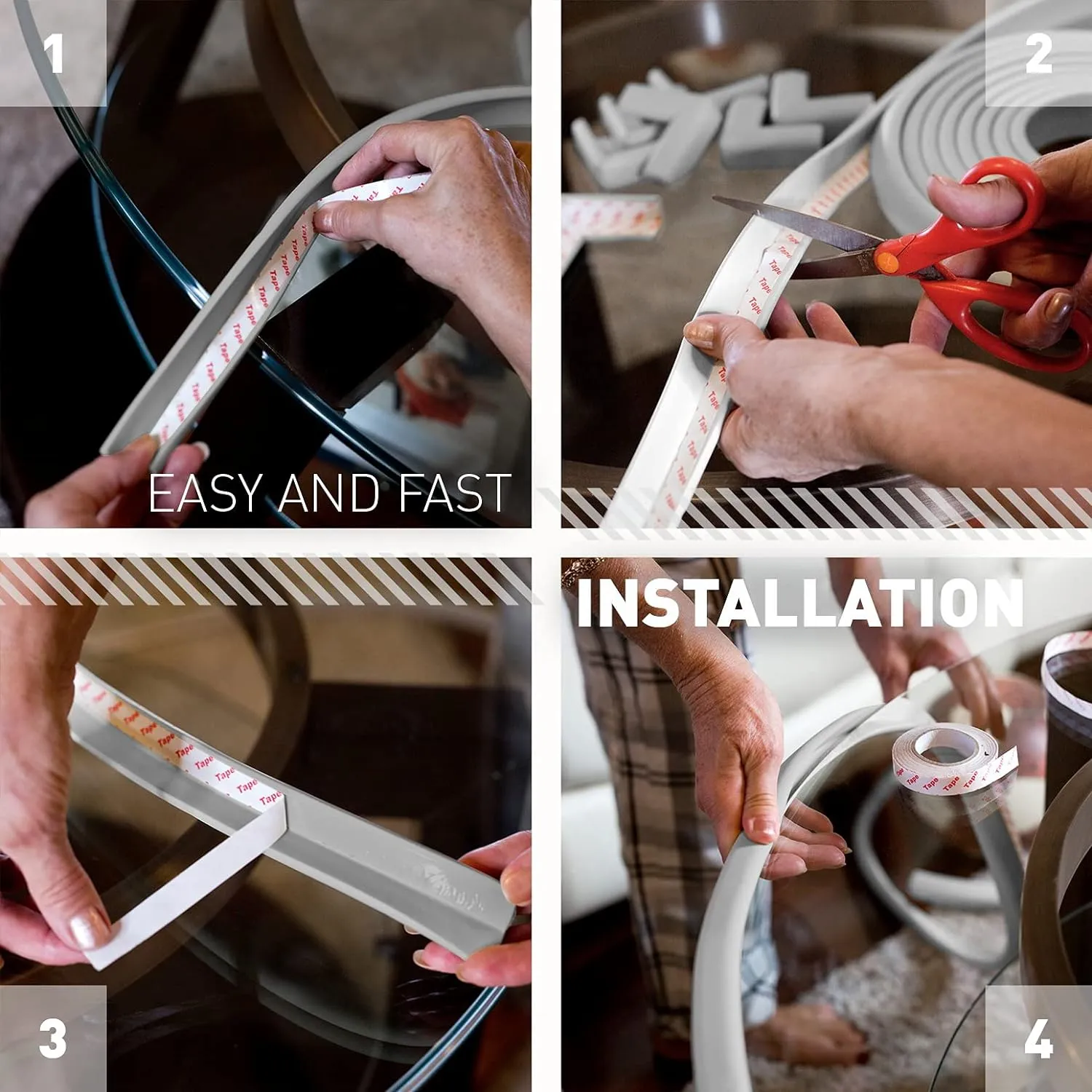 Corner Protector – Soft, Clear, Child-Safe, Easy Install