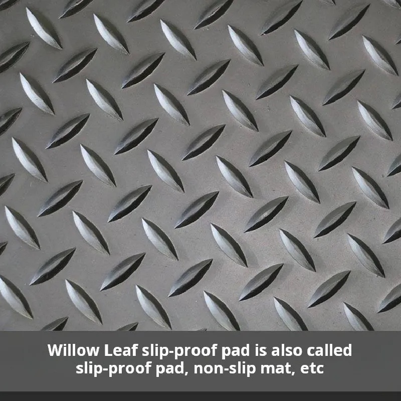 platte rubberen strips