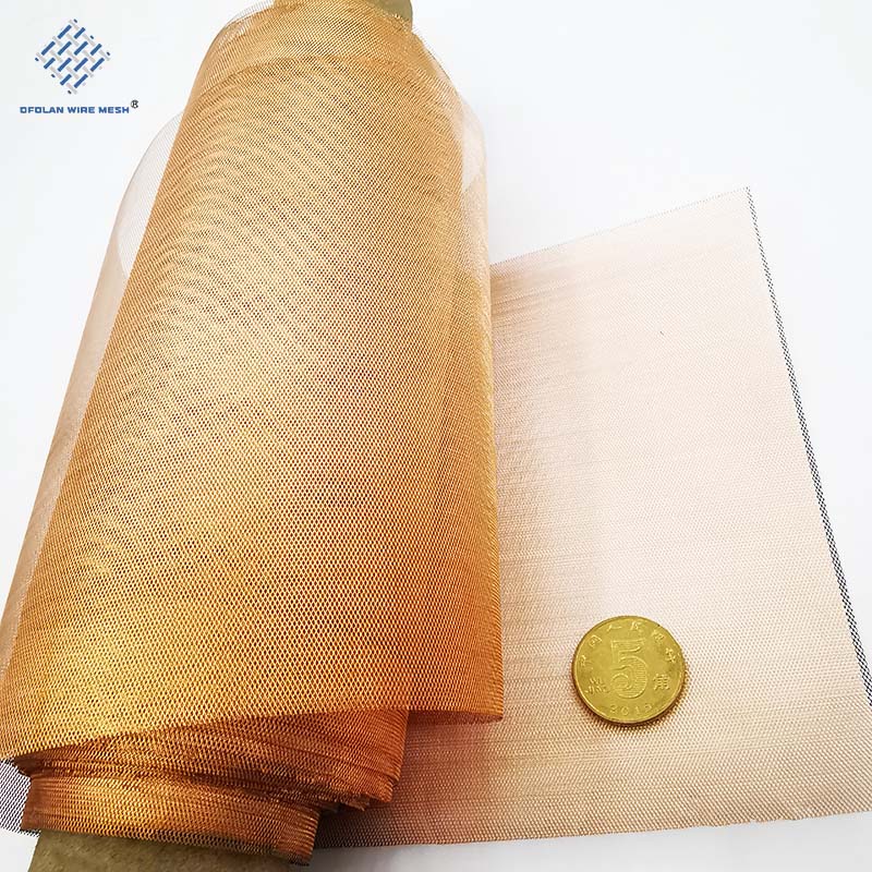 High Quality phosphor copper mesh Electronic Signal Shielding
