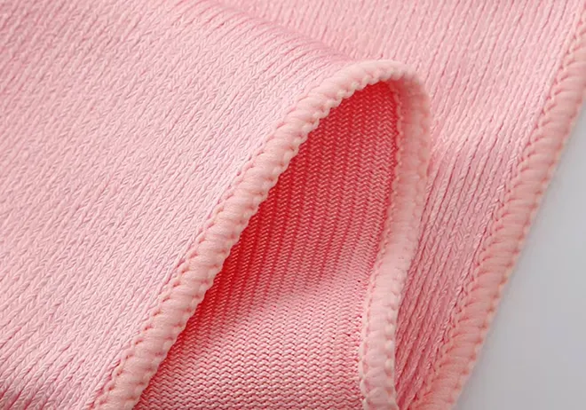 Smooth disposable napkin buffing towel