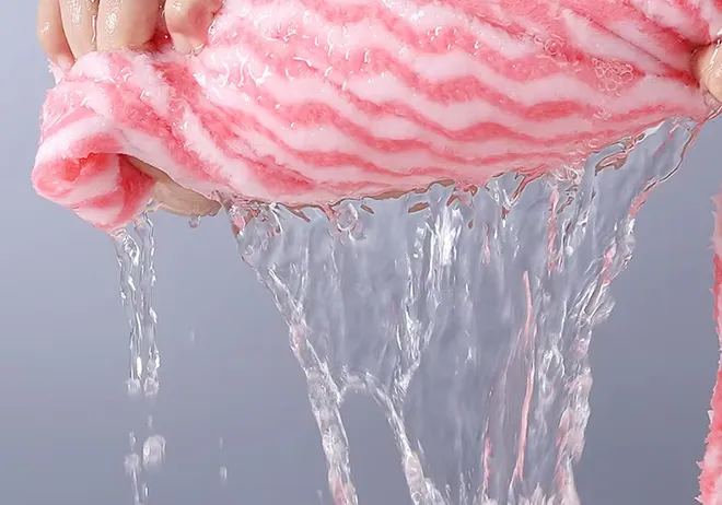 Microfiber Fine fiber structure cloth good water absorption keep dry fast care skin soft towel for face bath set