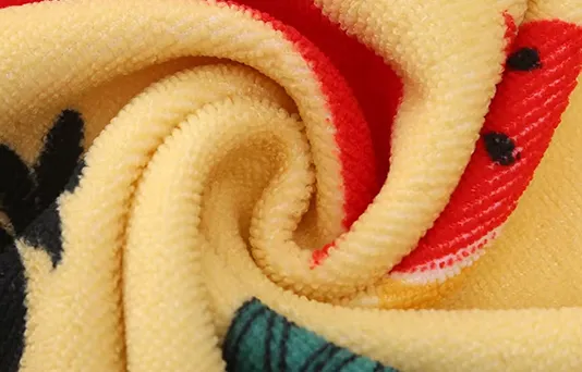 Hebei factory wholesale custom soft velour 80% polyester 20% polyamide microfiber beach towel