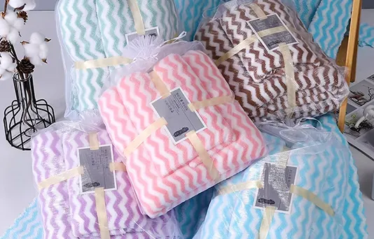 Coral fleece coral velvet towel 35X75cm 70X140cm dry hair towel face hand bath towel suit