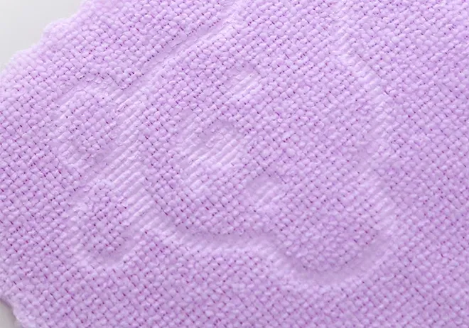 100% Polyester pastel color towel customized Microfiber hers and hers towels