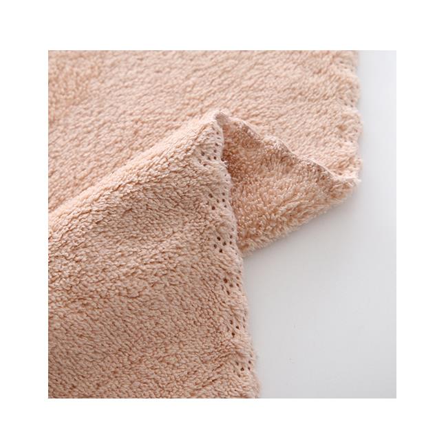 Kitchen cleaning fabric square towel 80 polyester 20 polyamide microfiber towel