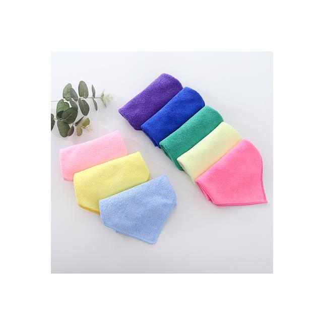 Microfiber travel household hotel fabric terry cloth small hand towels for restaurants