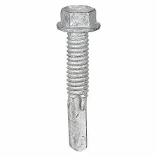 black self drilling metal screws