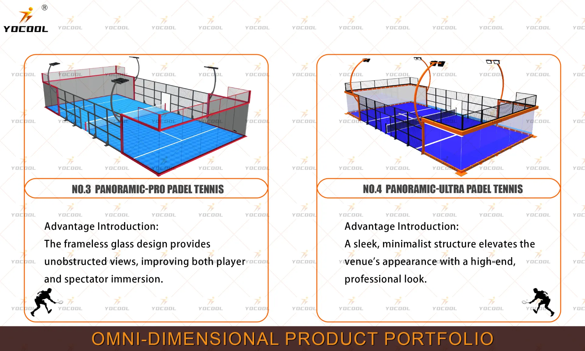 panoramic padel court