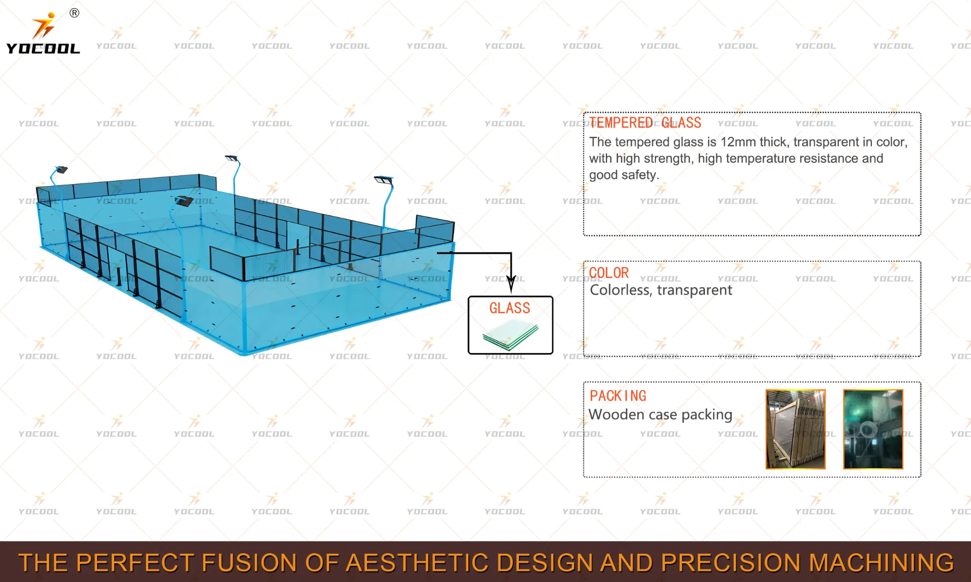 panoramic padel court